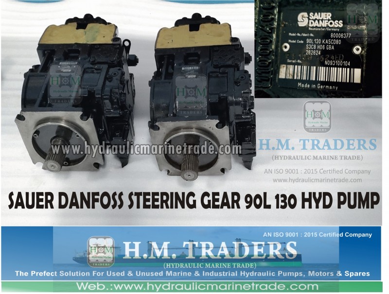 Used SAUER DANFOSS STEERING GEAR 90L 130 HYD PUMP Hydraulic